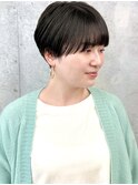 刈り上げショート/マッシュショート/ショートヘア/刈り上げ女子