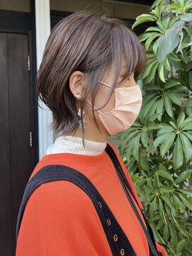 ジーナ 福岡天神(Zina) 《ショート/ボブ》大人ショートウルフ