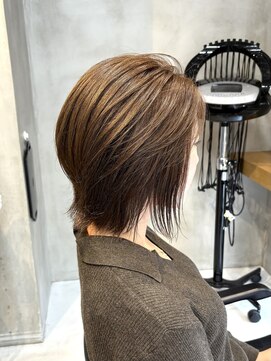 エリマ 調布(elima) 調布レディースボブレイヤーブリーチなしダブルカラー30代