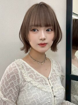 グロー 大宮(GLROW) 髪質改善/縮毛矯正/ミディアムレイヤー/酸性ストレート/大宮