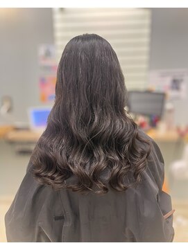 ラックスビー マーレ 沖縄うるま店(LUXBE mare) コテ巻き風パーマ