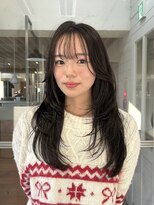 メロウマン(mellowman)&nbsp;ブリーチなしグレージュ/レイヤーカット