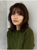 ミディアムレイヤー ミディアムパーマ