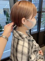 サンドパールス 仙台店(sand PALCE)&nbsp;髪質改善/大人ガーリー/似合わせカット/ショートボブ前髪/仙台