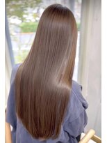 アリー 原宿 表参道(ALLY)&nbsp;ALLY稲木 髪質改善×ブリーチなしグレージュカラー