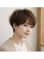 スープレックス ヘアーデザイン(SOUPREX HAIR DESIGN)&nbsp;美フォルムマッシュボブ柔らかパーマ　20代 30代 40代 50代 60代