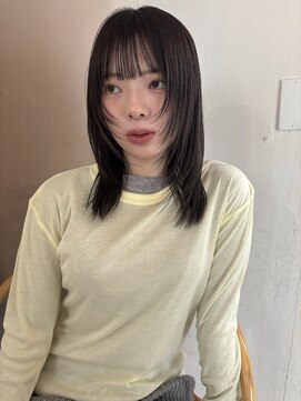 キー(kii) 顔まわりレイヤー/レイヤーカット