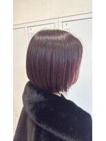 キャパ 秦野(CAPA)&nbsp;レイヤーボブ/ワインレッド