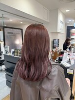 エイチツーオーアヴェダ 渋谷ヒカリエShinQs店 クロードモネH2Oアヴェダ ピンクベージュ/渋谷/渋谷駅