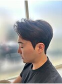 那覇/刈り上げセンターパート/波巻きツイストスパイラル