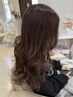 カット+全体染カラー+トリートメント ¥12,100