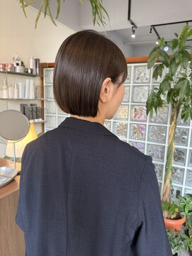 アイダブリューティー ヘア デザイン(IWT hair design) まとまるボブ 20代30代40代 天神大名赤坂