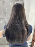 透明感カラー グレージュカラー 赤み消しカラー くすみカラー