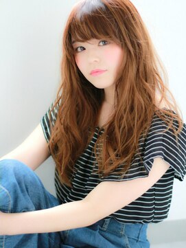 アンネル(An nelle) 『An nelle』イイ感じの無造作ウェーブロング。