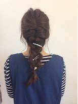 コミュニヘア(communi Hair)&nbsp;三つ編みアレンジ