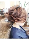 ☆結婚式アップ(*^^*)ゆるふわダウンスタイル♪ナチュラル