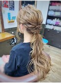 （久留米／西原）ハイトーンアッシュロングローポニー