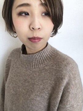 ノイン(noine) ハイライトベージュ/かきあげショート