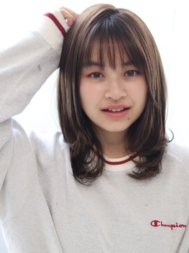 ヘアリゾート バレンタイン(hair+resort valentine) 【valentine】ワンカール内巻きAライン＊