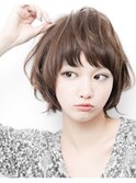 ◆大人かわいい小顔丸みのあるショートボブ　20代30代40代　原宿
