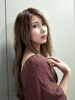 インデックスヘアソア(in'dex hair soar)&nbsp;自然体ヘア  /小顔/オリーブカラー／ハイライトカラー