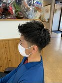 ジェットモヒカン風ショート