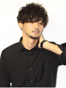 フランクスバーバー アンド ビアークラブ(FRANK'S BARBER and BEER CLUB) ツイストスパイラルパーママッシュくせ毛カットスリークショート