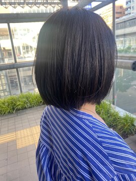 スタジオ アルファプラス 日暮里店(studio α+) 30代40代50代◎大人ナチュラルショートボブ　日暮里