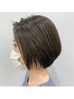 エイム ヘアメイク 横川店(eim HAIR MAKE) 抜け感ショートボブ