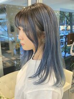 ゼンコー 国分寺(ZENKO)&nbsp;【ゼンコー国分寺】ニュアンスカラー×くすみブルー