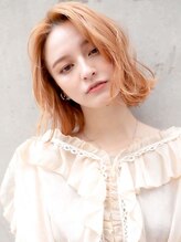 ラフィス ヘアー バース たまプラーザ店(La fith hair Bath) 【La fith】ピンクベージュ×ミディアム