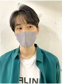 【RICCA 山岸】韓国風メンズシースルーバング