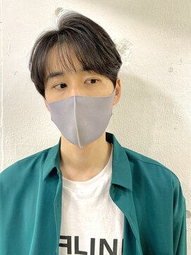 リッカ(RICCA) 【RICCA 山岸】韓国風メンズシースルーバング