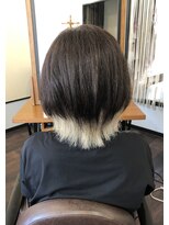 リピュア(Re:PURe)&nbsp;**ホワイト系インナーグレージュショートウルフ**