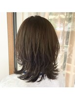 トリート 海浜幕張店(TREAT)&nbsp;マッシュウルフ×オリーブブラウン