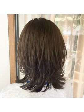 トリート 海浜幕張店(TREAT) マッシュウルフ×オリーブブラウン