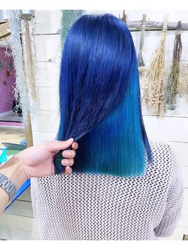 トーク 伊丹本店(TAL'KE) TAL'KE/ネイビーブルー×ターコイズブルー_995