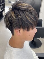 フイ 代々木(Hui)&nbsp;メンズ/アップバング/ツーブロック/波巻き/束感ショート