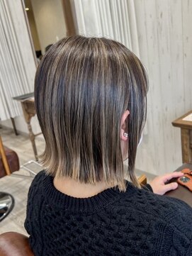 ロンド ヘアー(Rondo. Hair) 3Dハイライトボブ