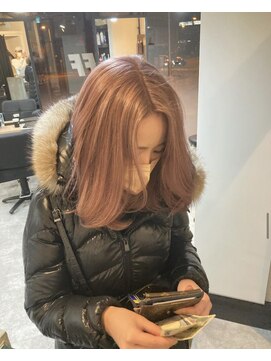 ラフ 難波店(LAFF) #黒髪#ボブルフ#ネビージュ#小顔#ワンレン