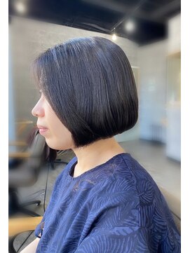 ソイクフ 四条大宮店(SOY-KUFU) 大人可愛い◎似合わせカットイメチェン黒髪ボブ