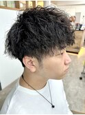 【メンズ】マッシュ×ツイストスパイラル
