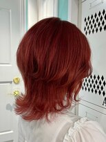 マティーナ ヘアー 池袋(Matina hair)&nbsp;【ネオウルフ×レッド】20代30代40代