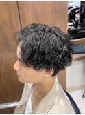 【GROOMER/S 佐藤】 ツイストスパイラルパーマ スタイル