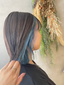 ハーティーモトヤワタ(hearty MOTOYAWATA) 切りっぱなしボブ