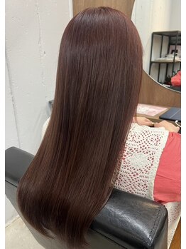 ヘアサロン リッチ(hair salon Rich)の写真/【髪質改善トリートメント×超音波導入】で補修成分を深部浸透！CAREPROとAujuaのSETが高評価☆能見台駅1分