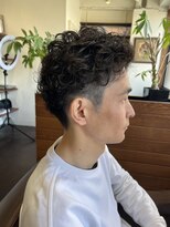スープレックス ヘアーデザイン(SOUPREX HAIR DESIGN) 大人メンズ柔らかカール ツーブロック 20代 30代 40代 50代
