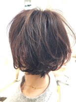 ブランシュール(Blancheur)&nbsp;ふんわりボブ＋明るい白髪染め