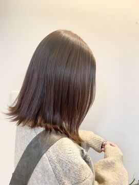 マグネット(O'magnet.) ブリーチ無しで作るピンクブラウン!