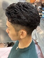 銀座マツナガ 浅草店&nbsp;ナチュラルパーマ/ニュアンス/アップバング/ツーブロ/マッシュ